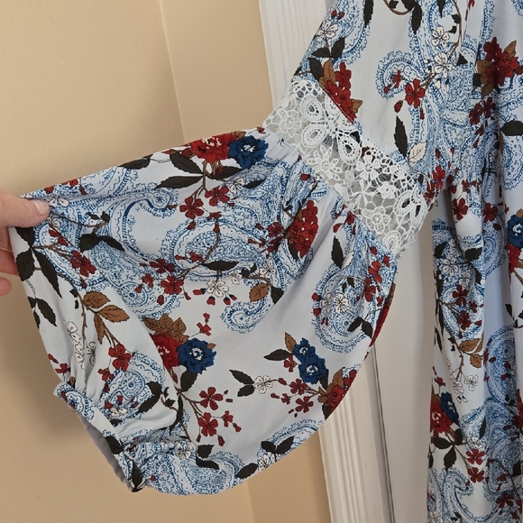 Michel Studio Multicolor Floral Blouse - Picture 3 of 5